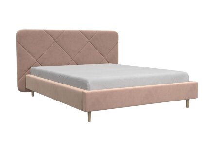 Кровать Лима, пудра 