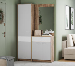 Шкаф для одежды Нортон НМ 013.12, крафт табачный